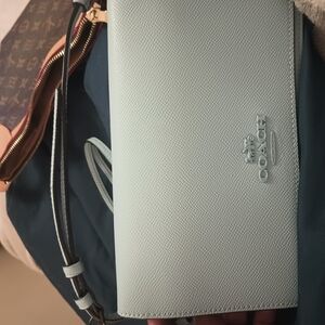 Coach Light Blue Crossbody Bag